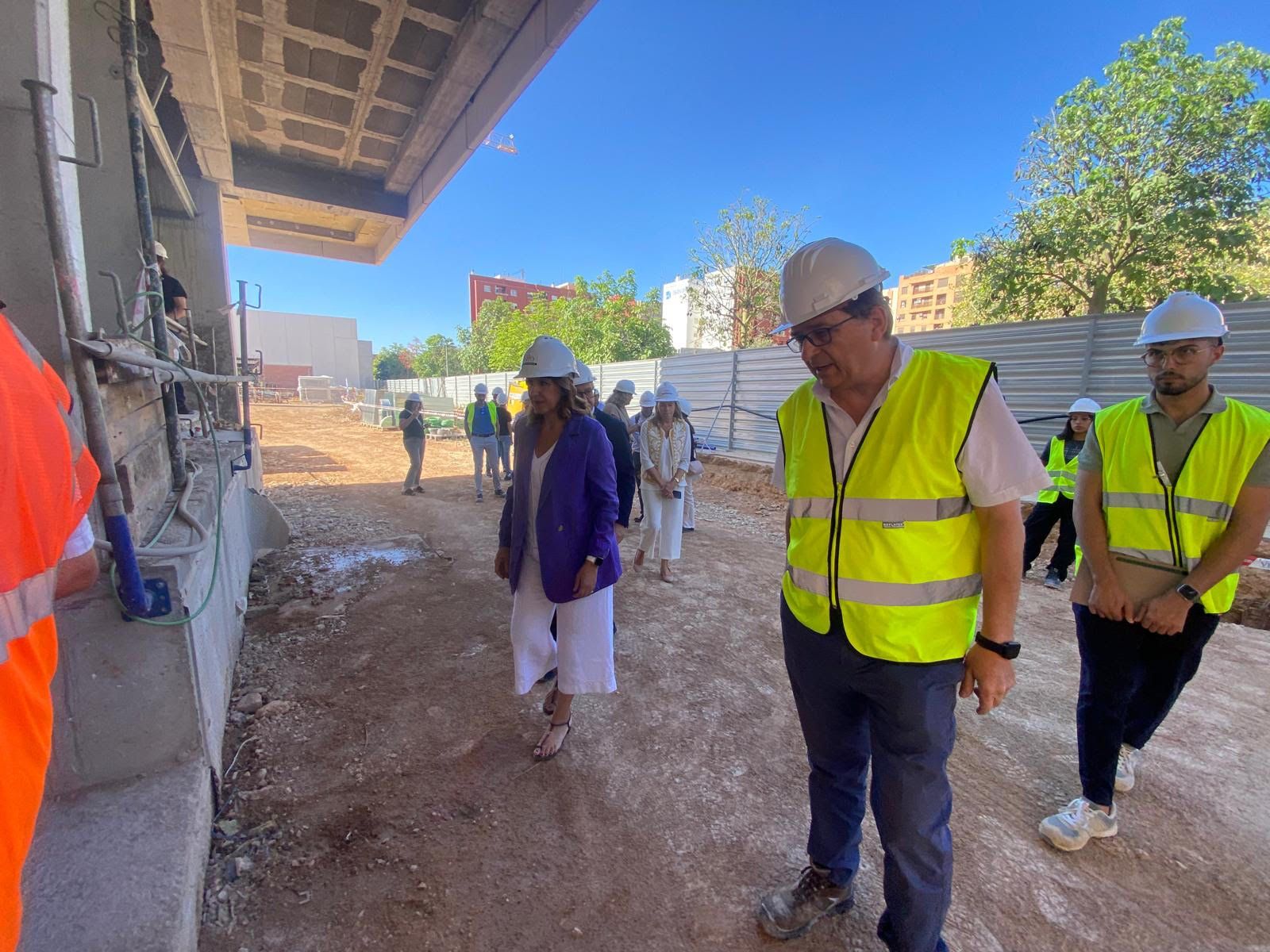 FOTOS | Así están las obras del nuevo colegio de Malilla