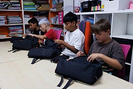 Los niños y familias valencianas más vulnerables reciben la ayuda de la Fundación 'la Caixa'.