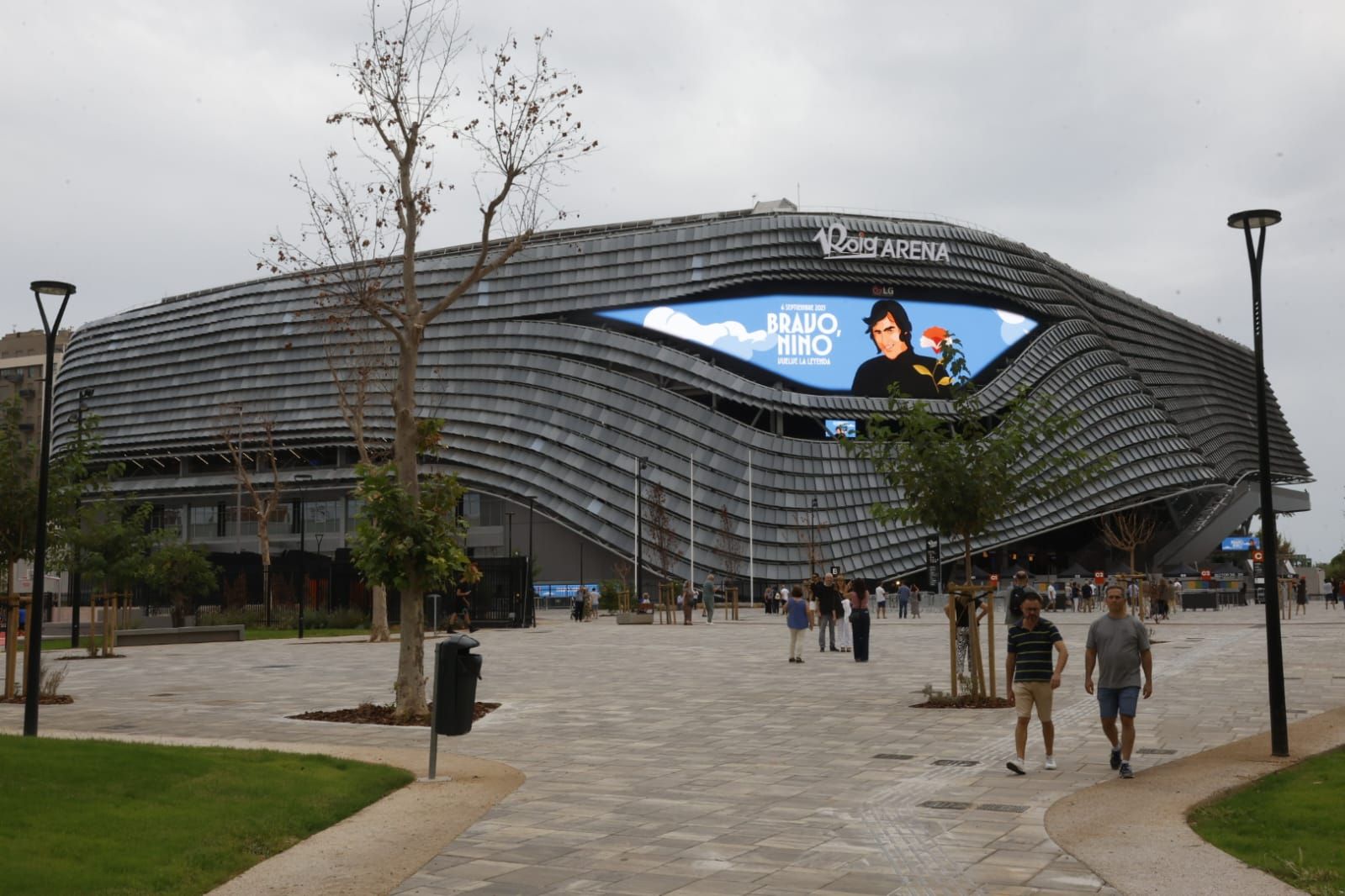 La inauguración del Roig Arena, en imágenes