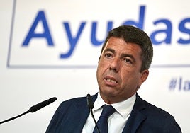 Carlos Mazón, jefe del Consell.