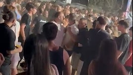 Uno de los vídeos del altercado en el que se vio envuelto el concejal Martín Pérez.