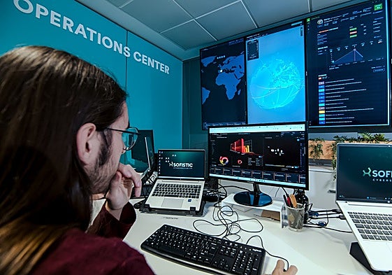 Centro de Operaciones de Seguridad de Cuatroochenta en Castellón.