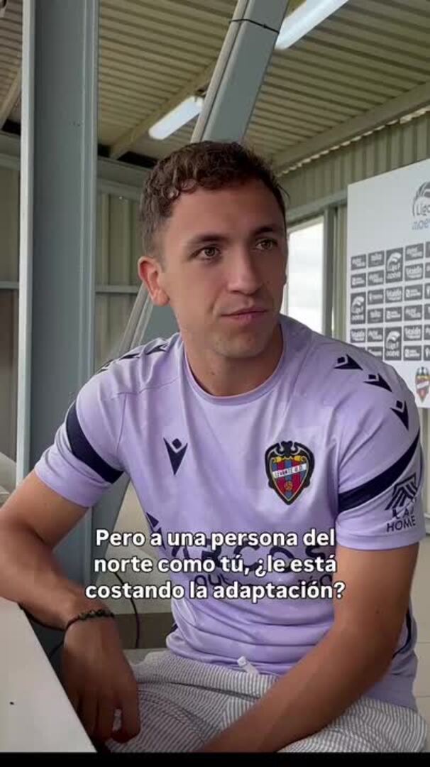 Jon Ander Olasagasti, uno de los nuevos fichajes del Levante, sobre su adaptación a Valencia