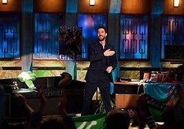 David Broncano, en un momento de su programa para TVE «La Revuelta».