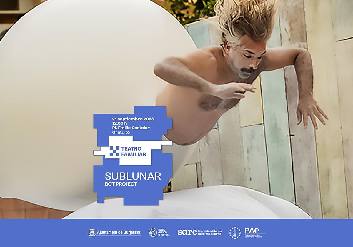 Detalle del cartel de la actuación.