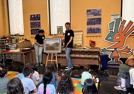 Una de las actividades de la Escuela de Verano del MARQ.