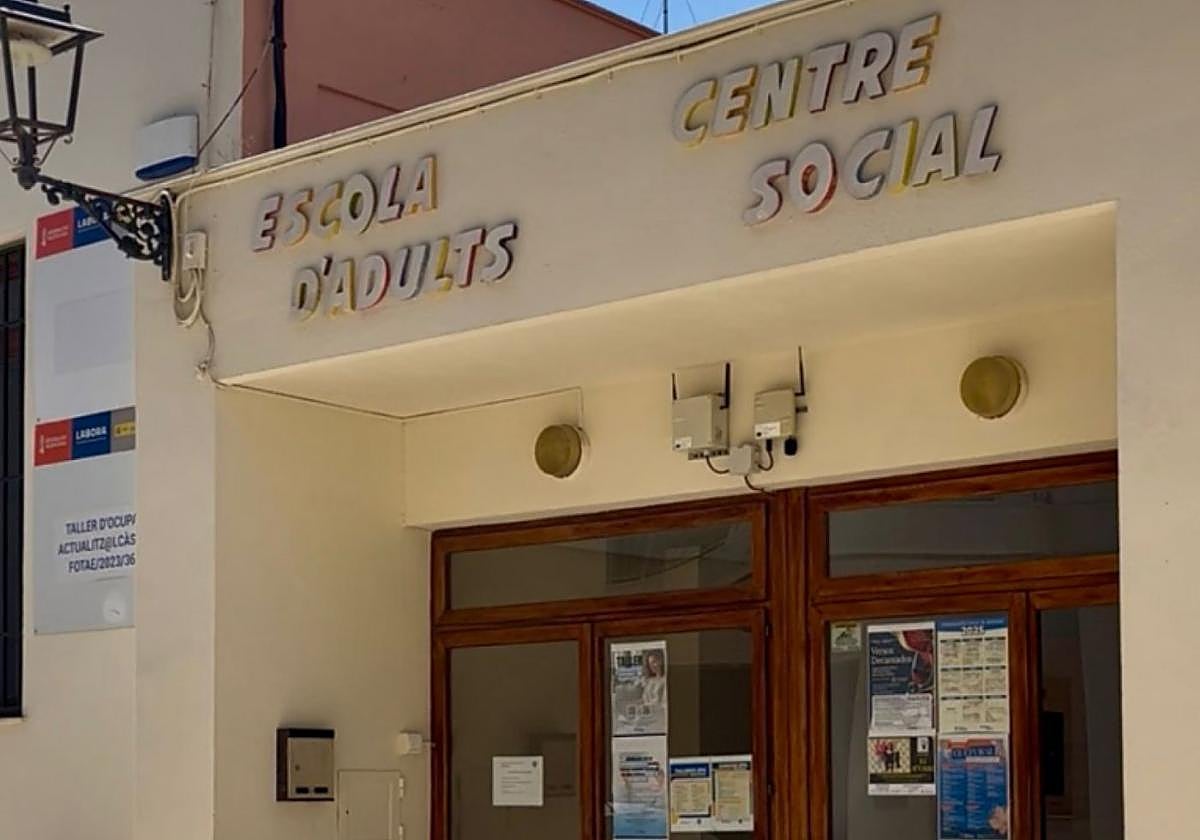 Instalaciones donde se imparte el programa en Alcàsser.