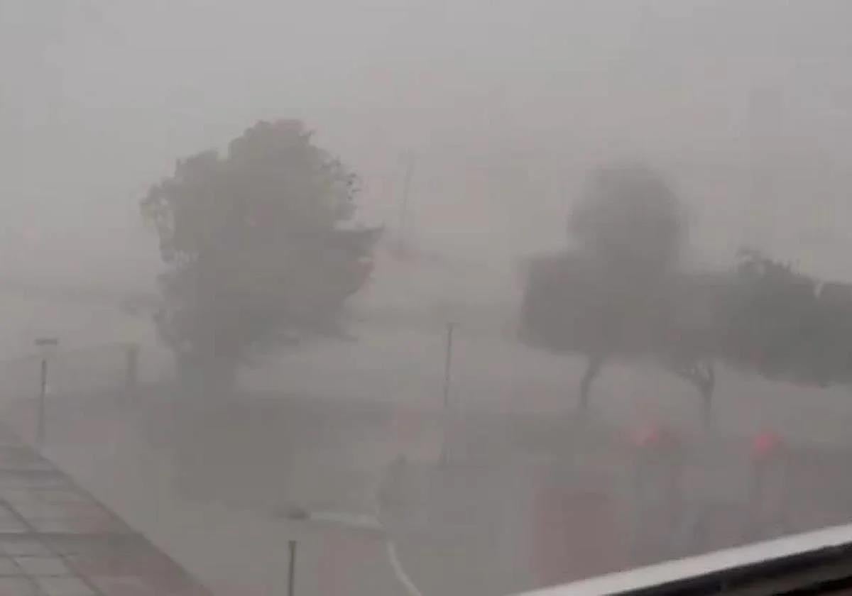 Reventón húmedo en Callosa de Segura.