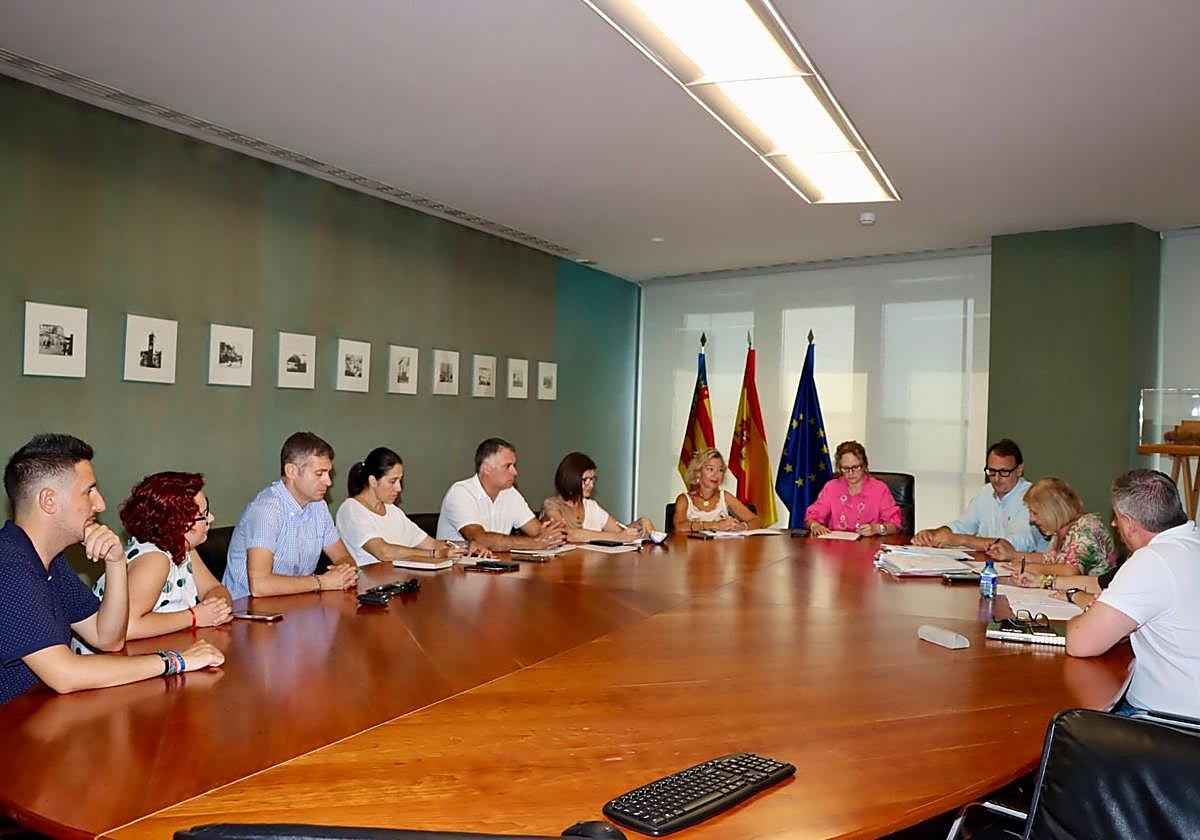 Sesión de la junta de gobierno en Torrent.