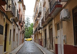 Una de las calles del centro histórico en el que se ha actuado.