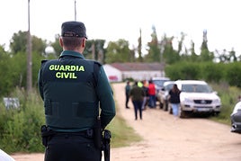 Un agente de la Guardia Civil.