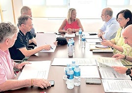 Junta de seguridad del Ayuntamiento de Puçol.