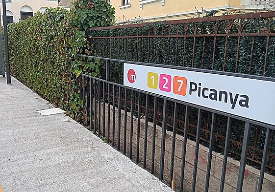 Estación de metro de Picanya.