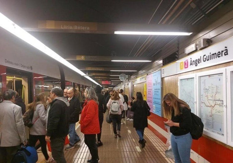 Retrasos en cuatro líneas de Metrovalencia por problemas de suministro eléctrico