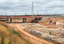 Barranco del Poyo a su paso por Picanya.