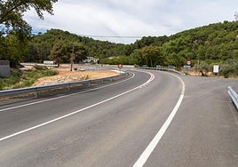 Aspecto de la carretera tras la reforma.