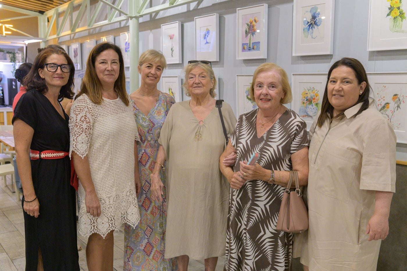 Virginia Cotanda, Isabel Gimenez, Paula Berger, Rosa Garcia, Pilar López y Sonia Gómez.