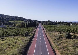 Espectaculares imágenes del segmento ciclista del Ironman 70.3.