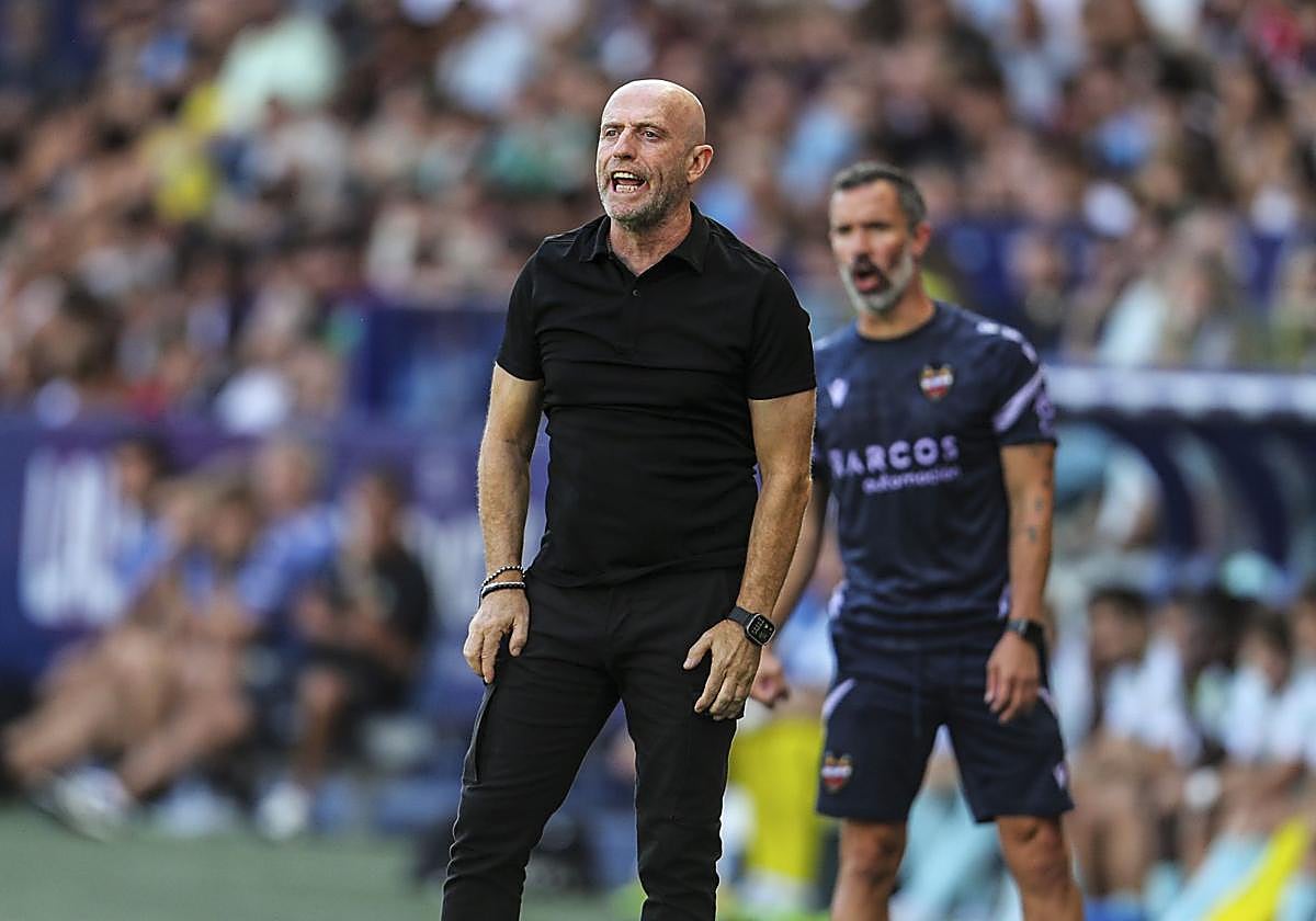 Julián Calero, en el Ciutat de València.