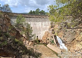 Imagen de la presa de Buseo, en Los Serranos.