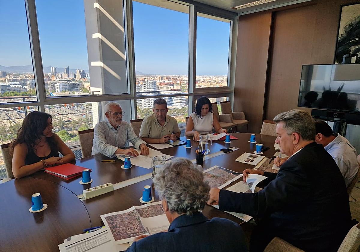 Reunión entre el Ayuntamiento y la Conselleria de Infraestructuras.
