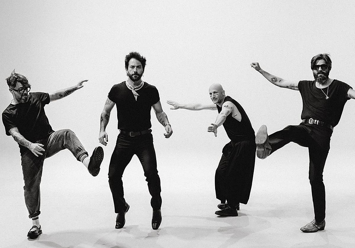 Miembros de la banda 'Viva Suecia'.