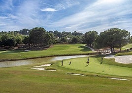 El nuevo campo del club de golf El Bosque.