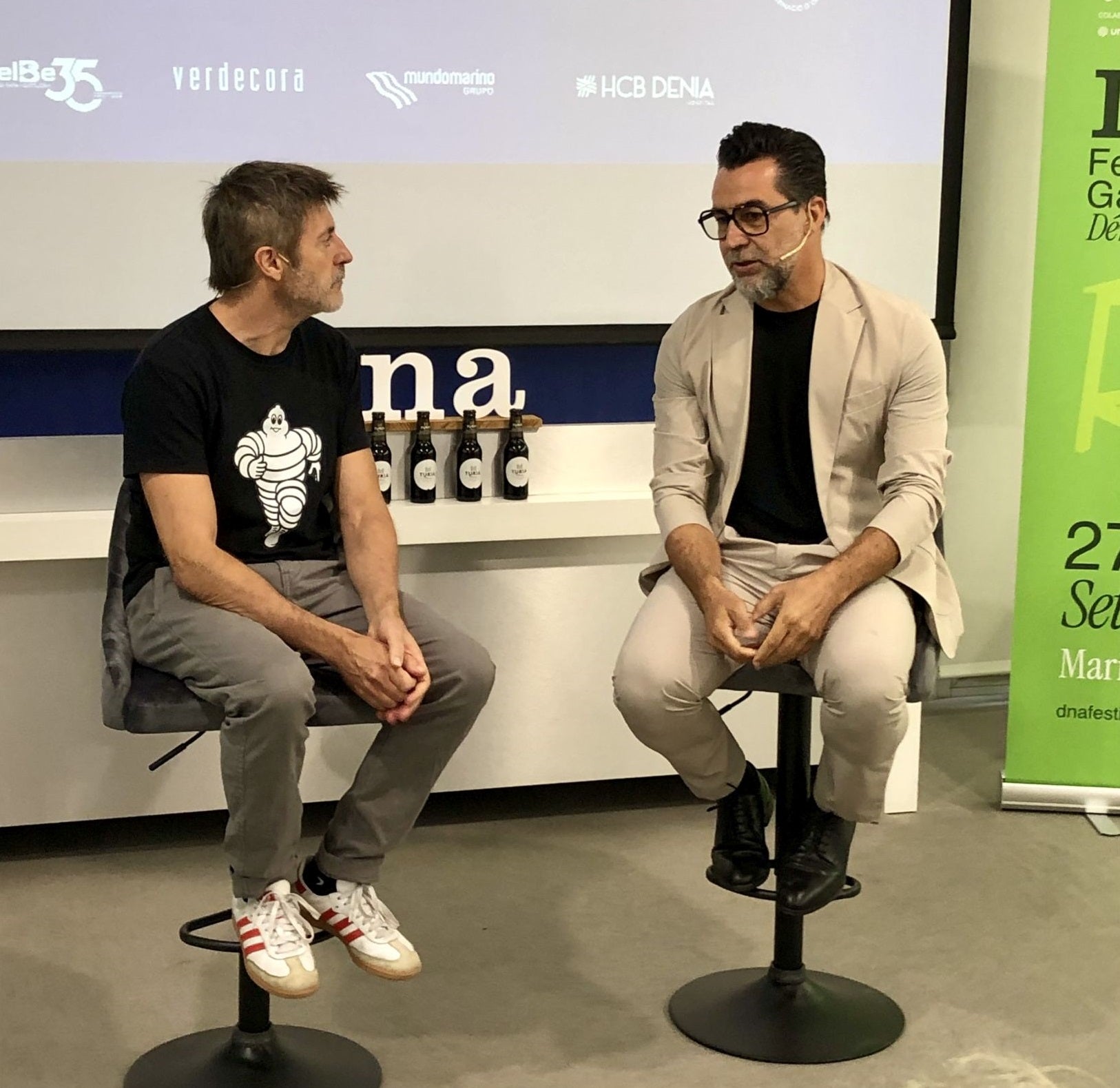 El ilustrador Paco Roca y el chef Quique Dacosta dialogan sobre arte y gastronomía.