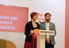 Compromís vuelve a dividirse por el rechazo de Sánchez a ir a la comisión de la dana en el Congreso