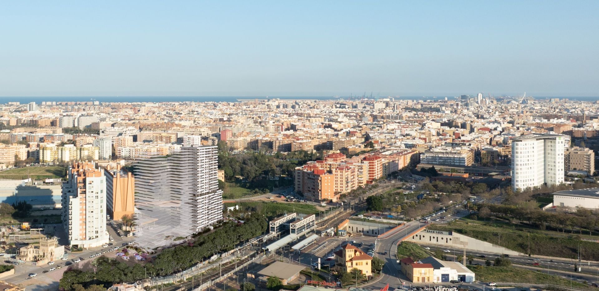 FOTOS | Así será el nuevo rascacielos ubicado en el skyline valenciano