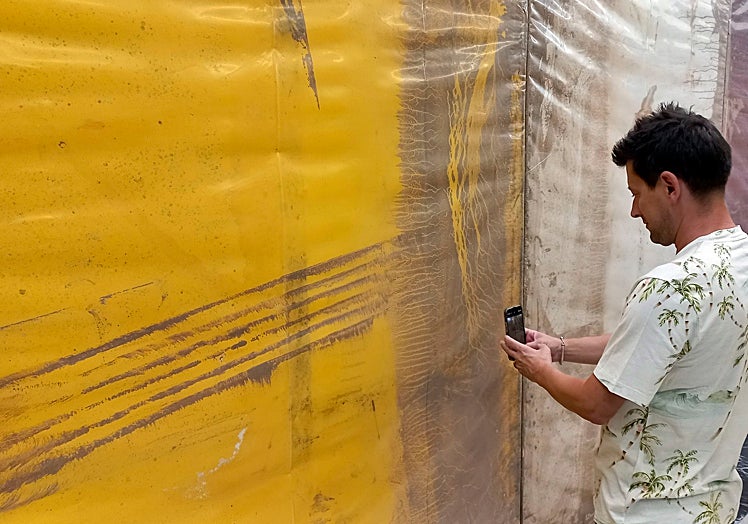 Otras dos imágenes de la exposición.