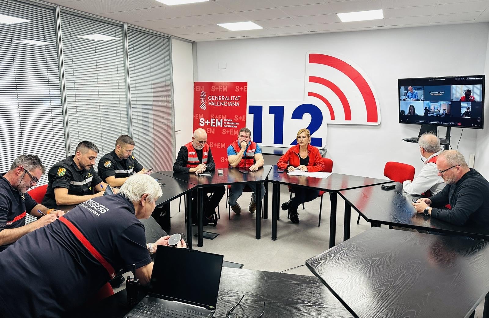 Reunión del Cecopi.