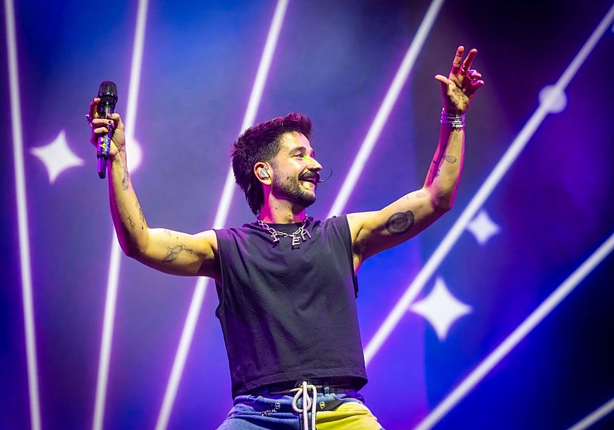 Concierto de Camilo en el Roig Arena.