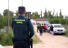 Imagen de archivo de un guardia civil.
