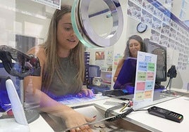 Una administración de Loterías y Apuestas del Estado en una imagen de archivo.