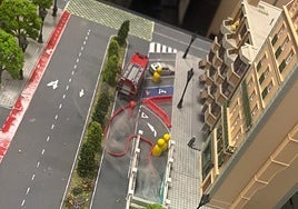 FOTOS | Miniaturas de Valencia contra incendios