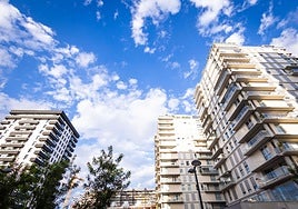 Nuevas viviendas construidas en Valencia.