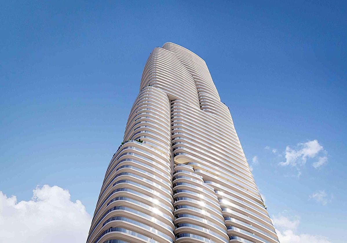 Imagen de cómo será el TM Tower.