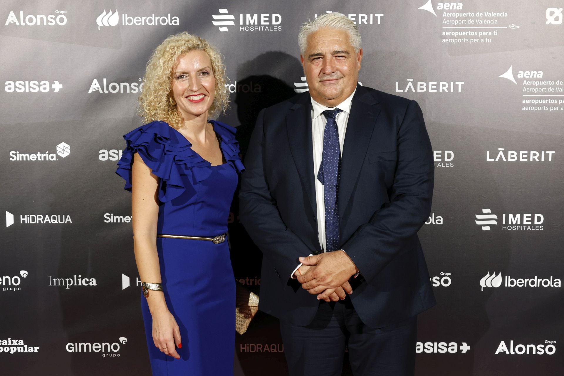 La alcaldesa de Meliana, Trinidad Montañana, y Pedro Cuesta, concejal y diputado provincial de Turismo y Deportes.