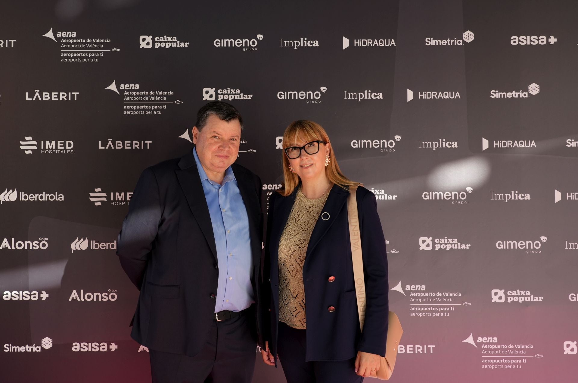 Daniela González y Remigi Morant, presidenta y vicepresidente de la Federación de Sociedades Musicales CV.