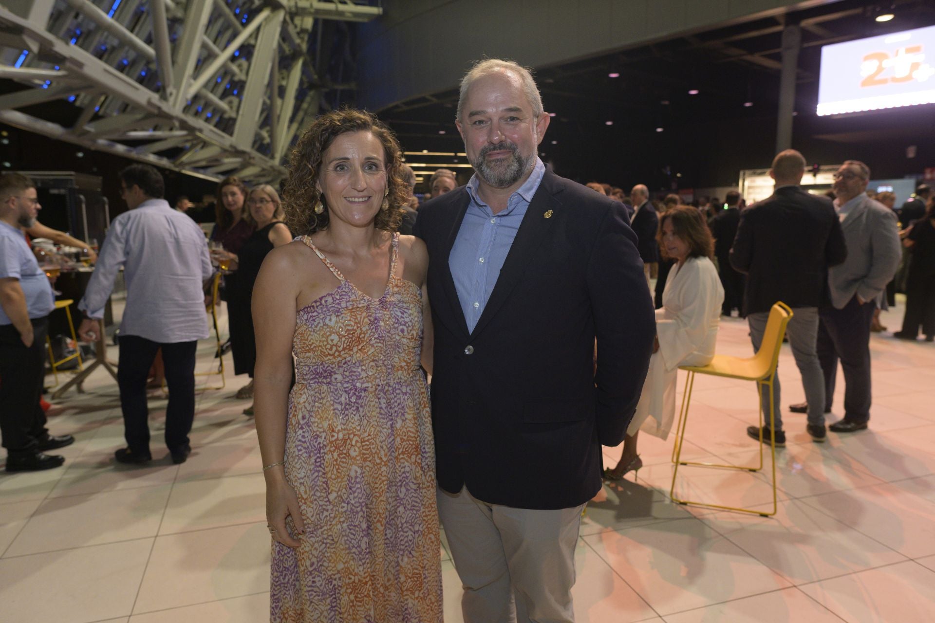 Salvador Puigdengolas y Miriam Cordero.