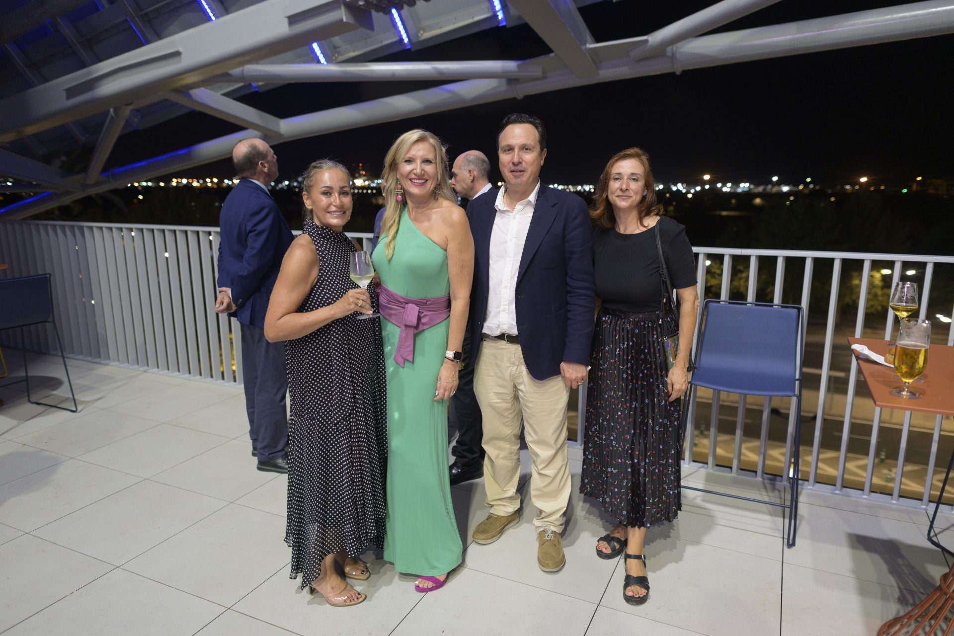 Isabel Ojea, Chelo Herráez, Diego Romá y María Vicente. 