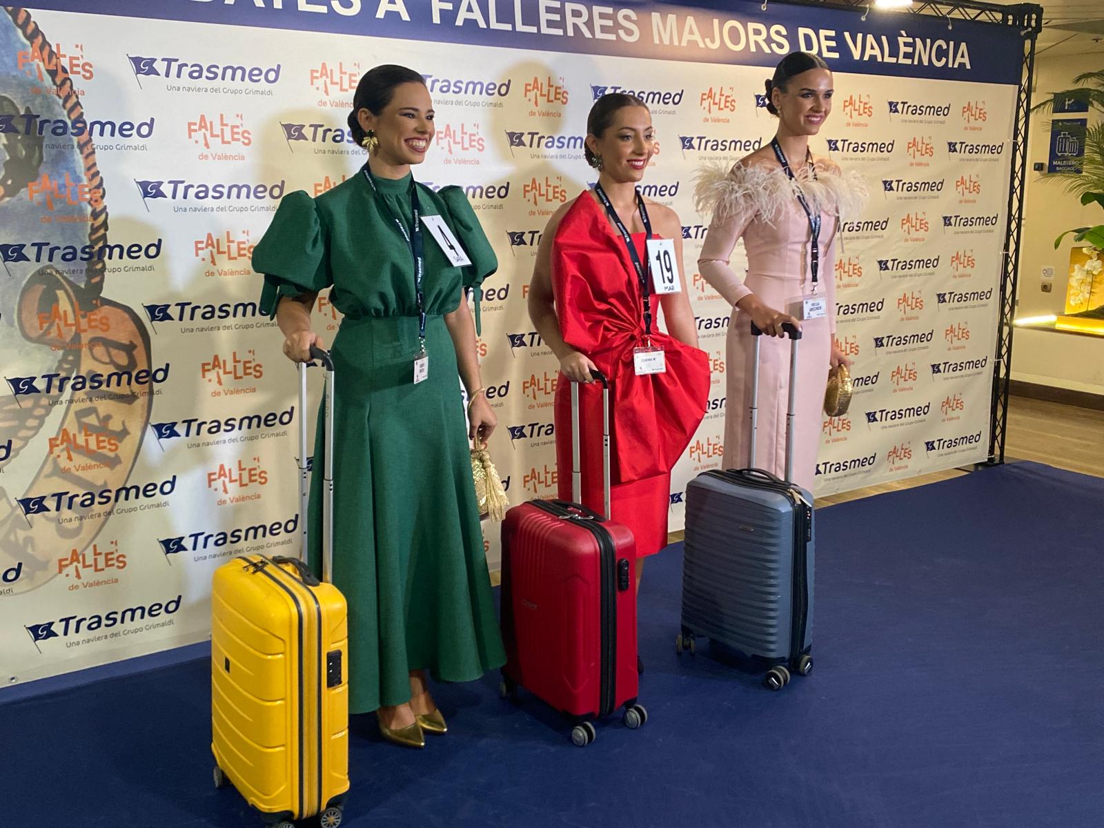 FOTOS | Las candidatas a fallera mayor de Valencia 2025 ponen rumbo a Mallorca