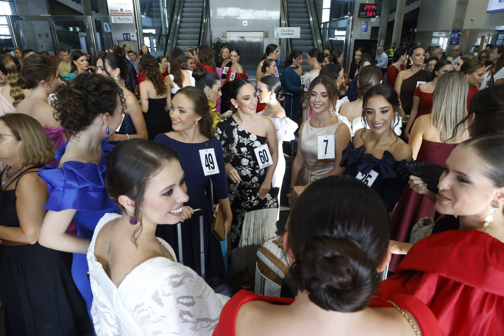 FOTOS | Las candidatas a fallera mayor de Valencia 2025 ponen rumbo a Mallorca