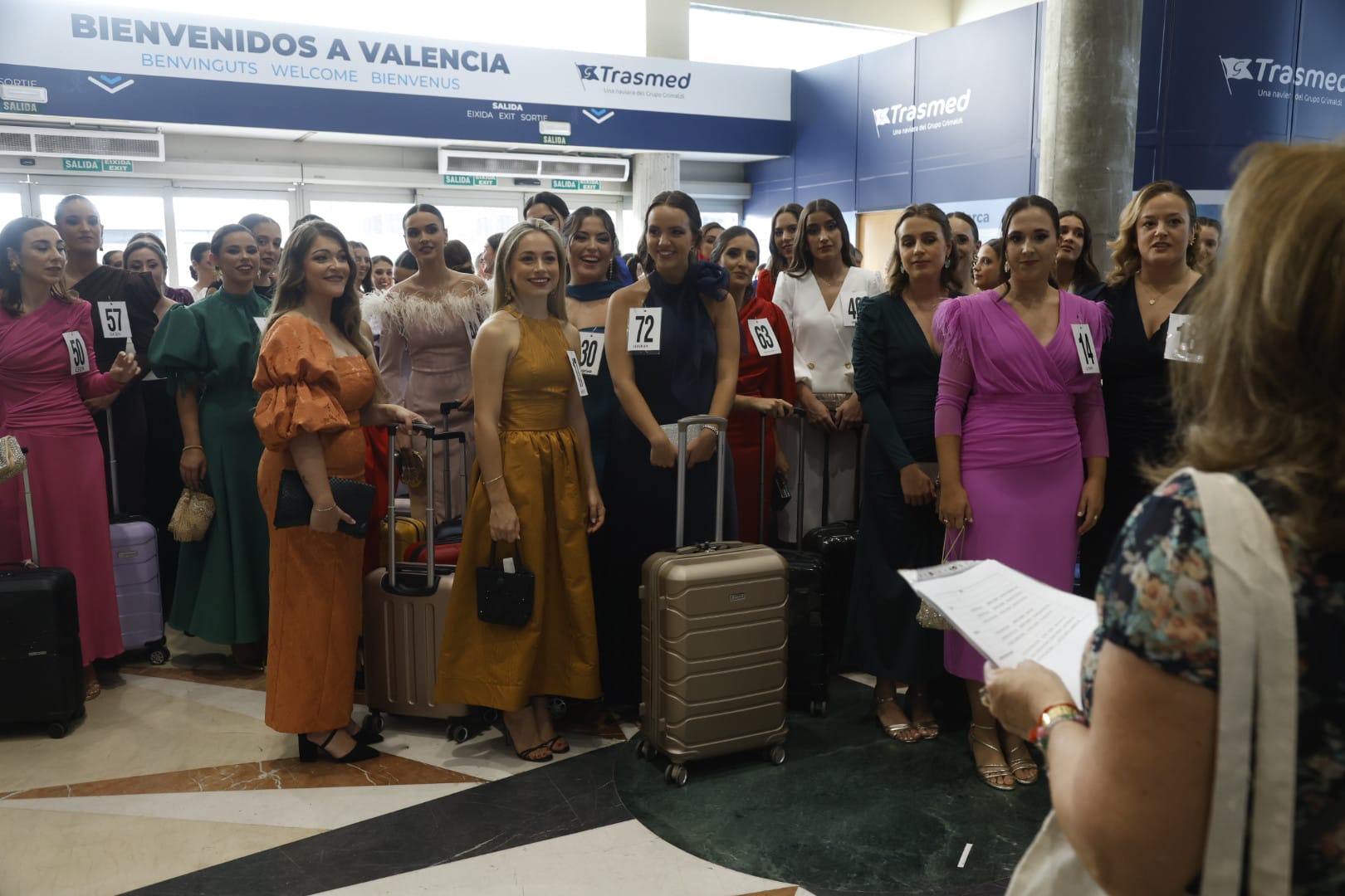 FOTOS | Las candidatas a fallera mayor de Valencia 2025 ponen rumbo a Mallorca