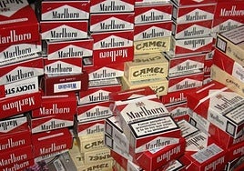 Cajetillas de tabaco en una imagen de archivo.