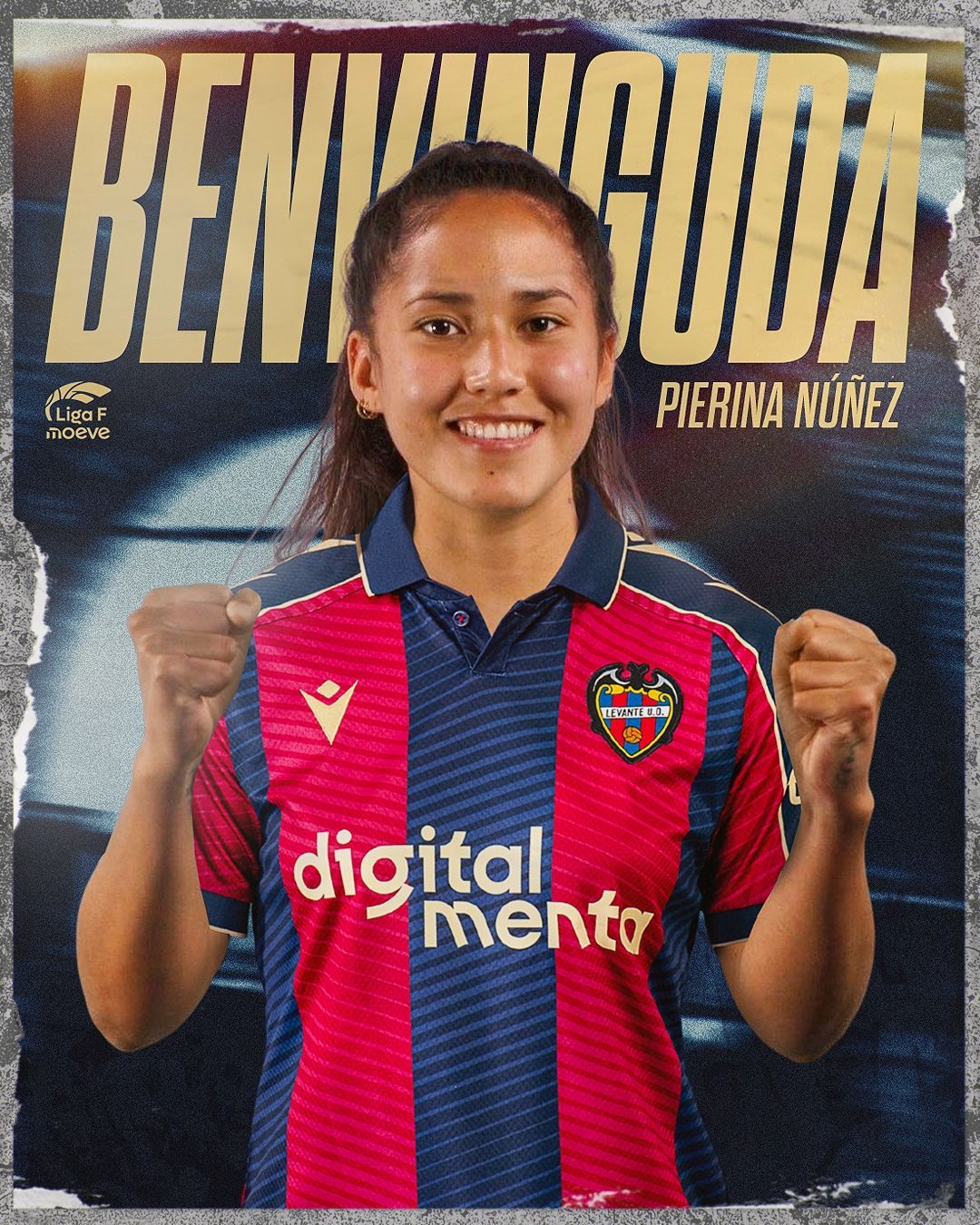 Pierina Núñez, una de las jugadoras fichadas por el Levante.