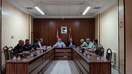 Junta de Seguridad en Turís.