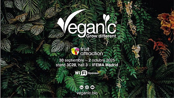 Veganic acelera su expansión global y presentará sus innovaciones en Fruit Attraction 2025