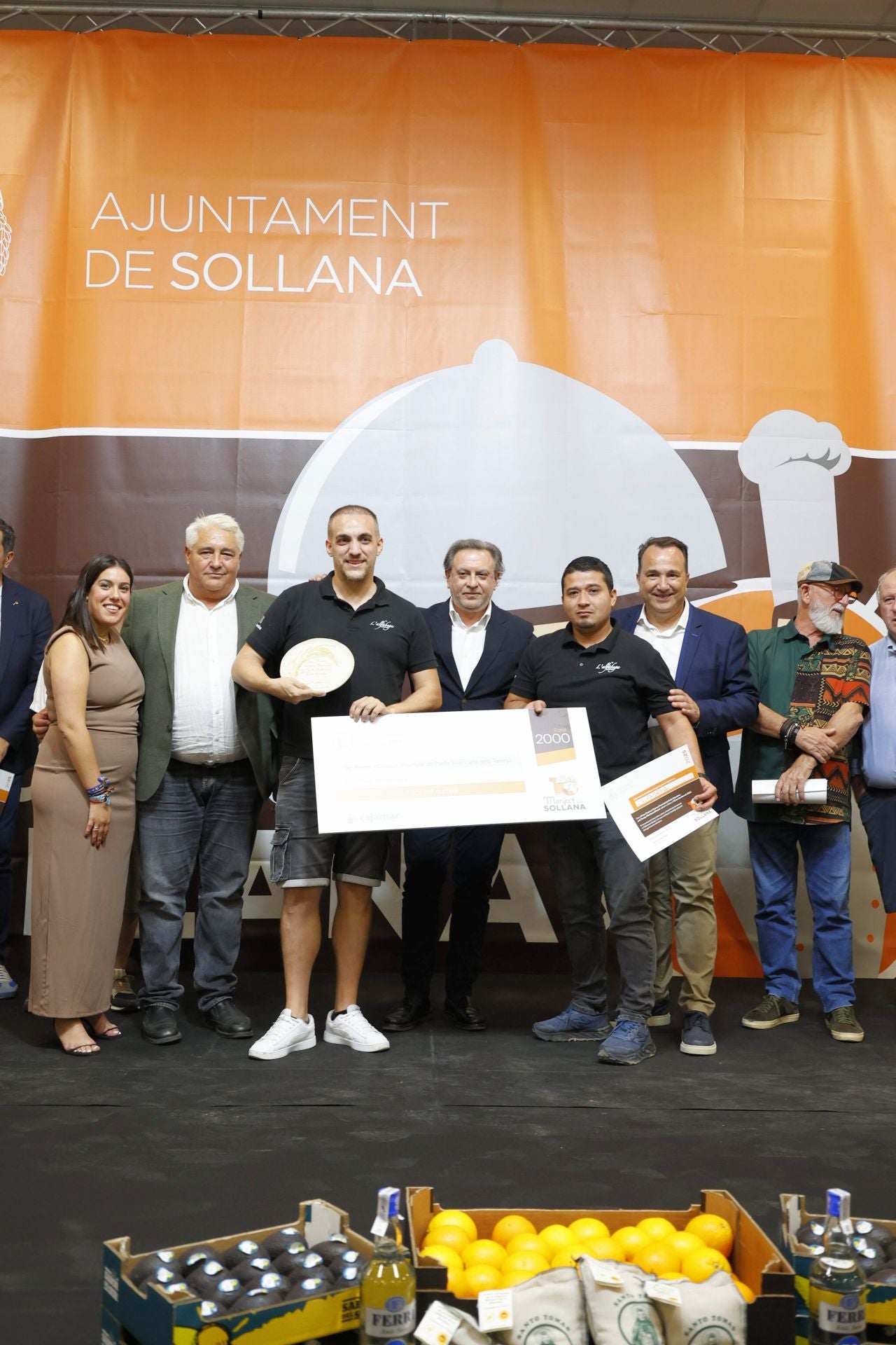 Ganadores del concurso de Sollana.